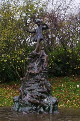 Peter Pan Sculpture in Hyde Park